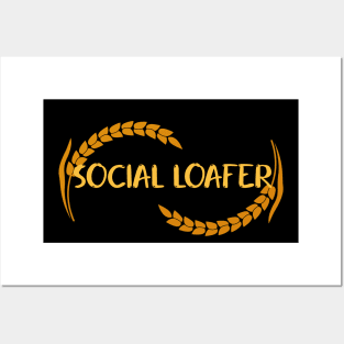 Social loafer Posters and Art